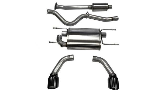 Picture of Corsa Black Tip Sport Cat-Back Exhaust for 2012-14 Scion FRS / Subaru BRZ 