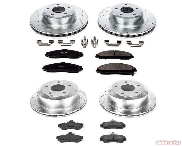 Picture of Power Stop Z23 Evolution Sport Brake Kit Front & Rear Pontiac for Pontiac GTO 2005-06