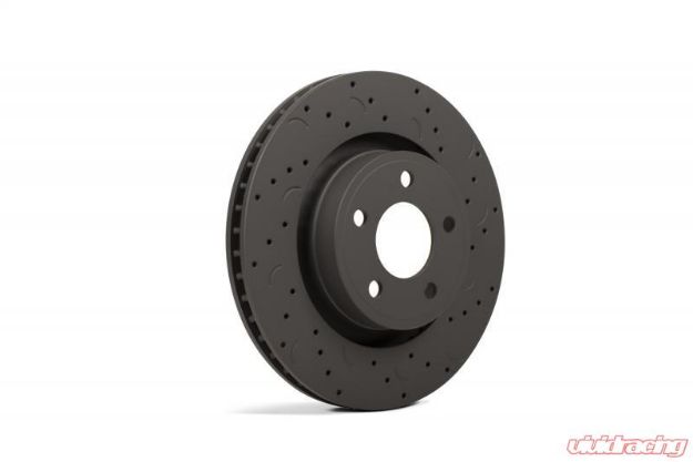 Picture of Hawk Performance Talon Cross-Drilled and Slotted Rear Rotors for Mustang