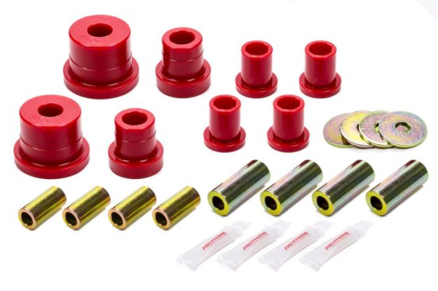 Picture of Prothane Front Control Arm Bushings for 2006-09 Chevy Trailblazer - Red