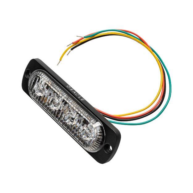 Picture of 4 LED Dual Color Slim Strobe