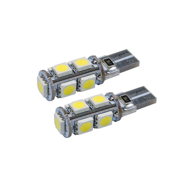 Picture of T10 9 LED SMD Bulbs Pair White